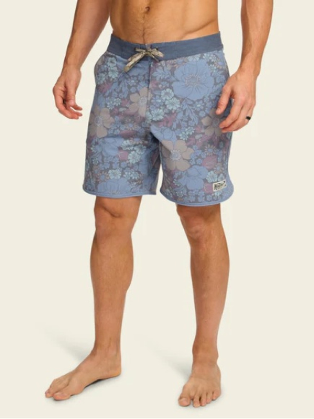 Howler Brothers Bruja Boardshorts, Flower Power Blues, Size 36